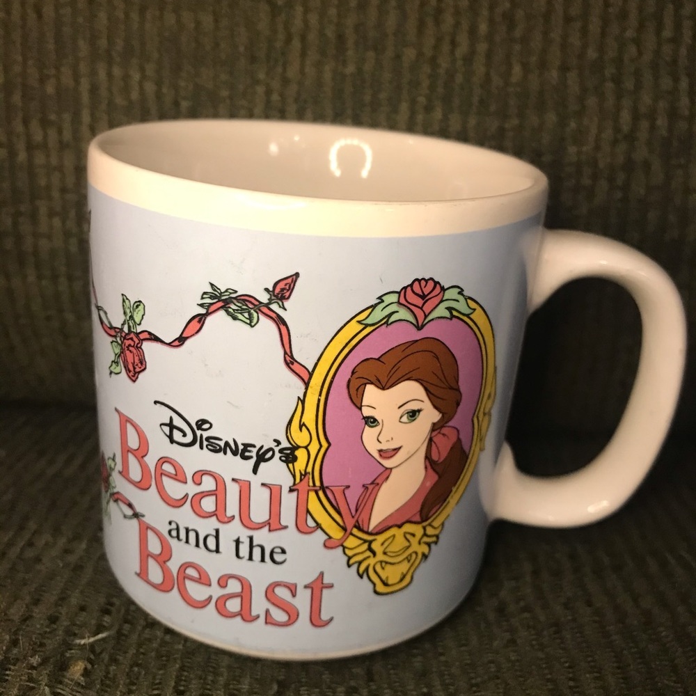 Vintage Beauty and the Beast Mug by Applause
